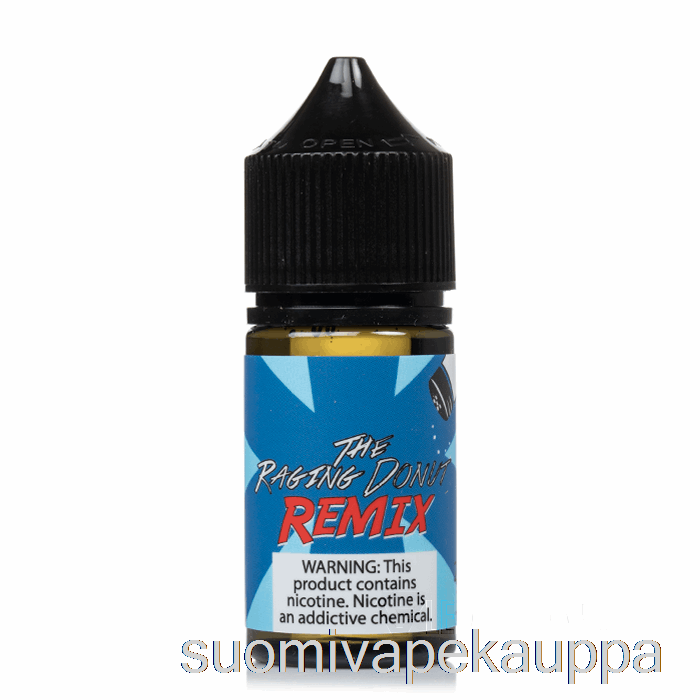 Vape Suomi The Raging Donitsi Remix - Food Fighter Suolat - 30ml 25mg